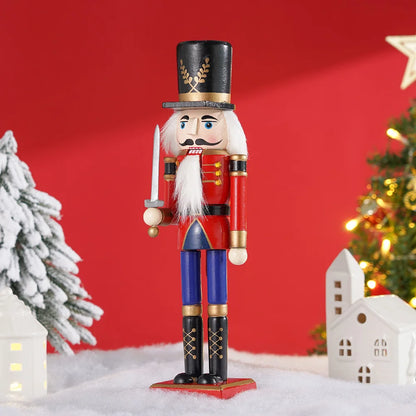 Nussknacker Soldat | Holzfigur Erzgebirge 30 cm Vintage 10
