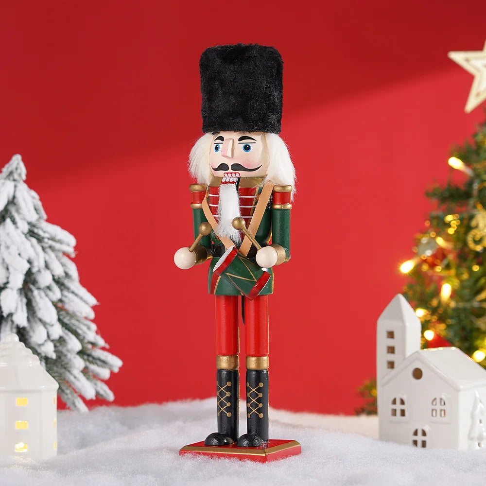 Nussknacker Soldat | Holzfigur Erzgebirge 30 cm Vintage 6