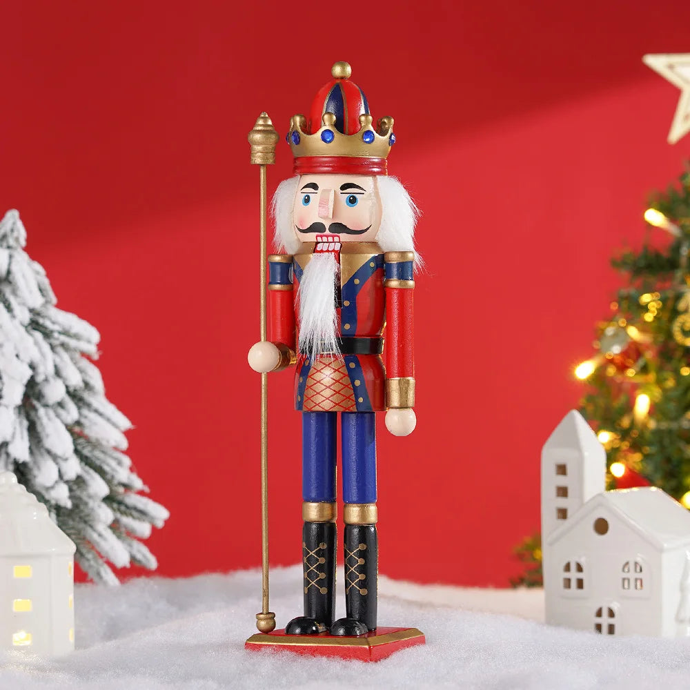 Nussknacker Soldat | Holzfigur Erzgebirge 30 cm Vintage 7