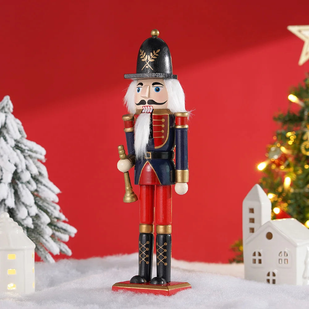 Nussknacker Soldat | Holzfigur Erzgebirge 30 cm Vintage 8