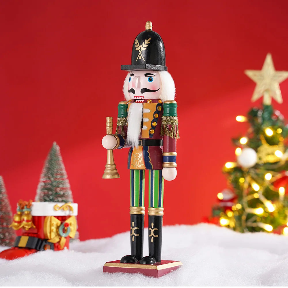 Nussknacker Soldat | Weihnachtsdekoration 30 cm Holz Bunt 6