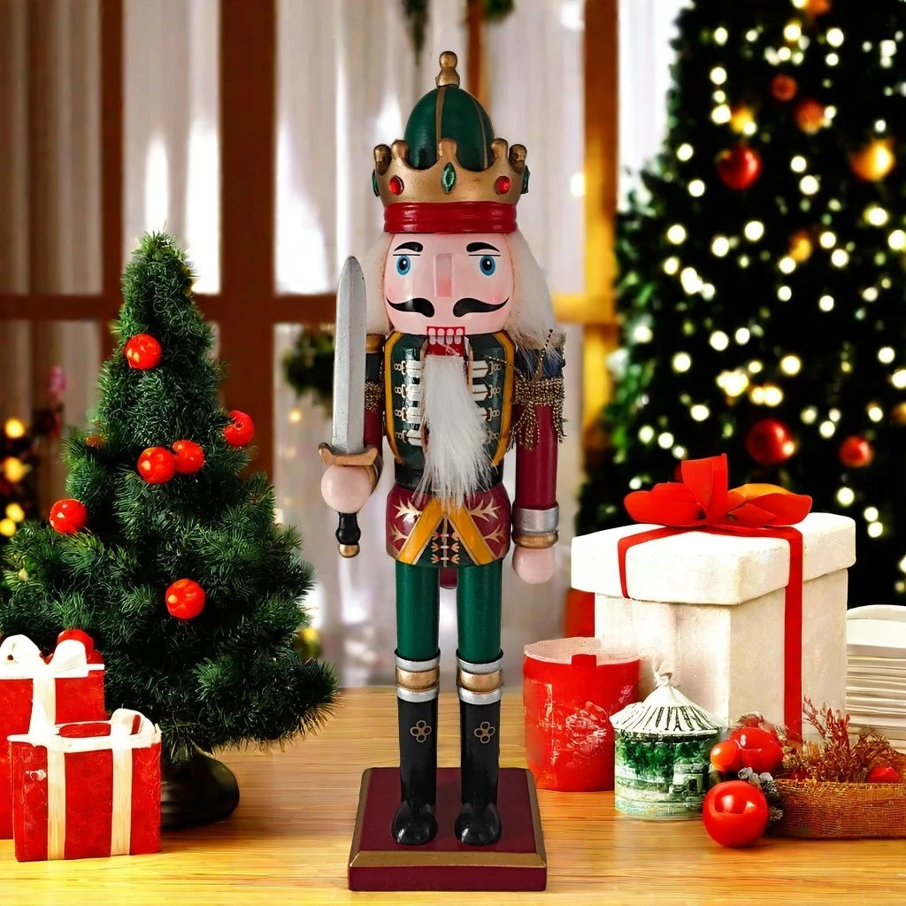 Nussknackerfigur | Klassische Weihnachtsdekoration aus Harz 3