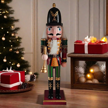 Nussknackerfigur | Klassische Weihnachtsdekoration aus Harz 4