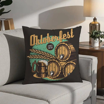Oktoberfest Kissen Bedrucken | Dekoratives Plüschkissen 12