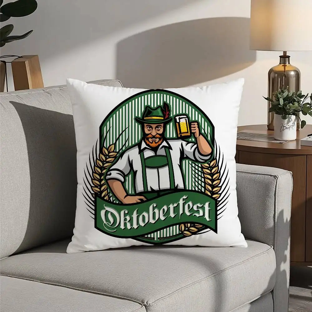 Oktoberfest Kissen Bedrucken | Dekoratives Plüschkissen 6