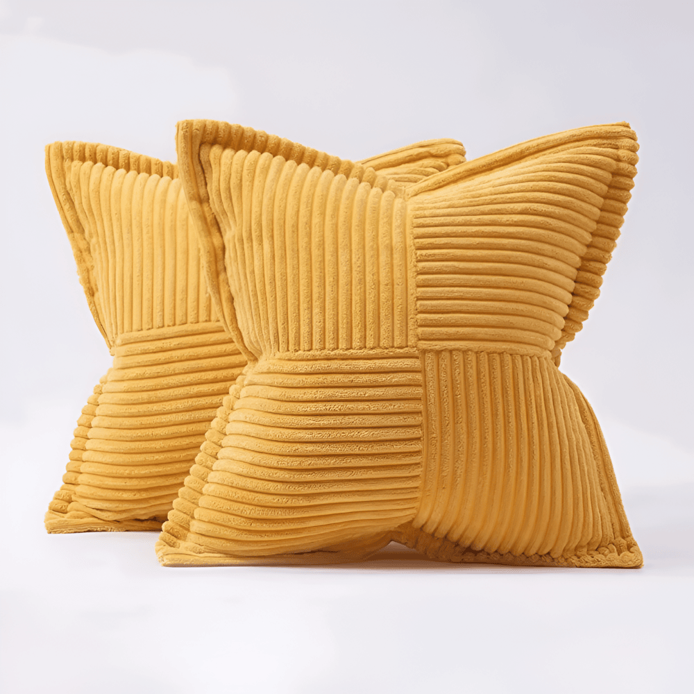 Ovidia | Färbungsresistente Kissenbedeckung aus Polyester 3