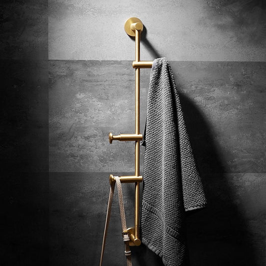 PENDRE | Wandhaken Garderobe Schwarz Messing Elegant 1
