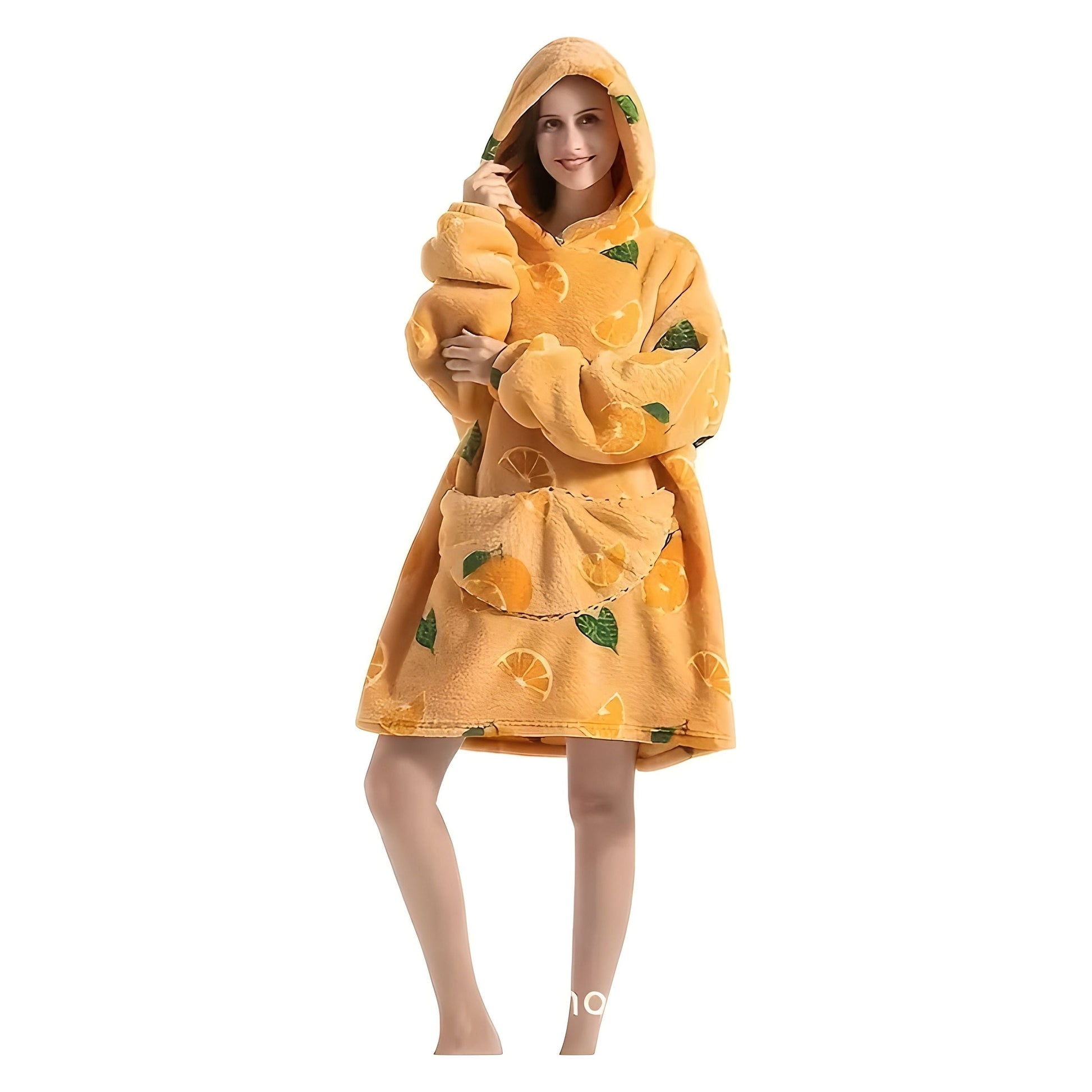 Patrina | Kapuzen-Decke aus Fleece mit Wendedesign 6