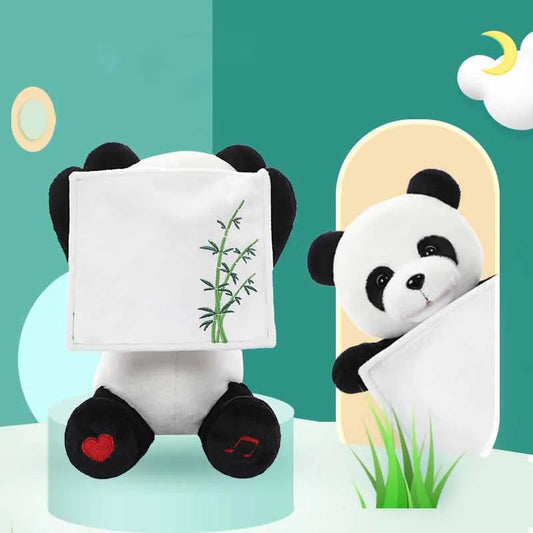 Peekaboo Panda | Interaktives Kuscheltier für Babys 0