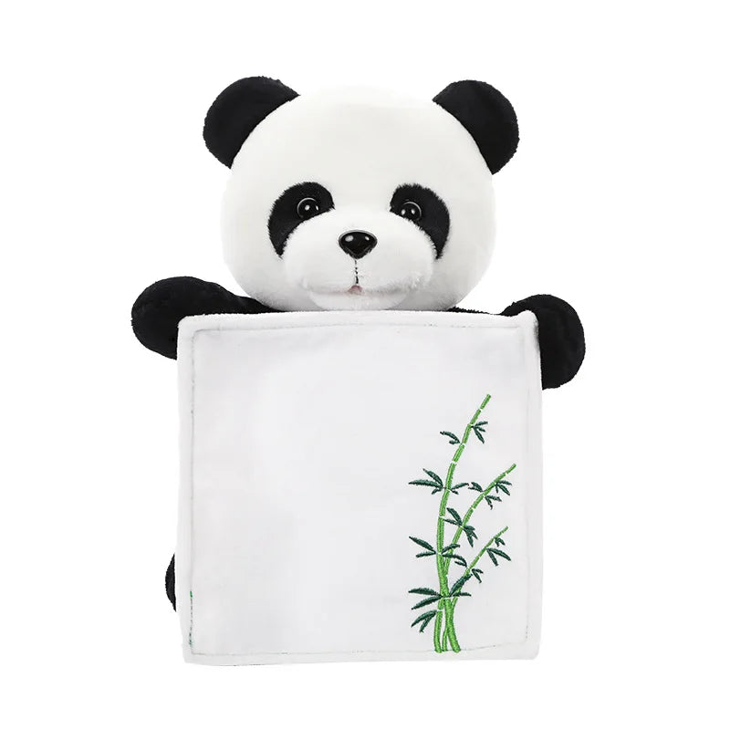 Peekaboo Panda | Interaktives Kuscheltier für Babys 1