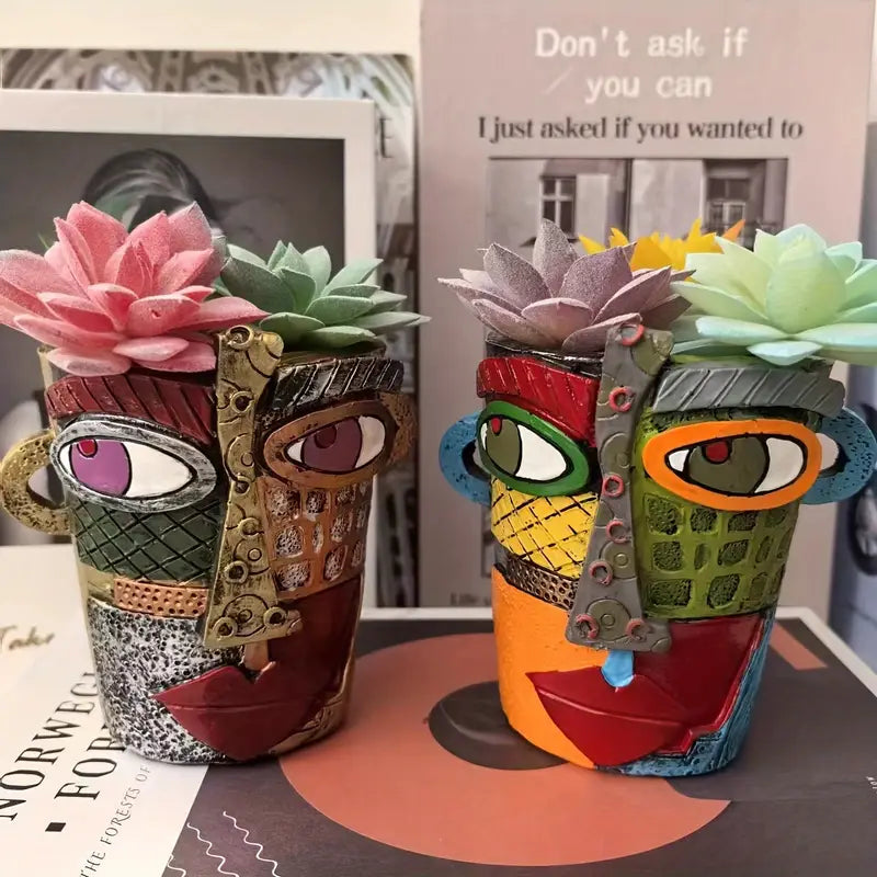 Picasso Pot™ | Abstrakter Übertopf für Pflanzen 3