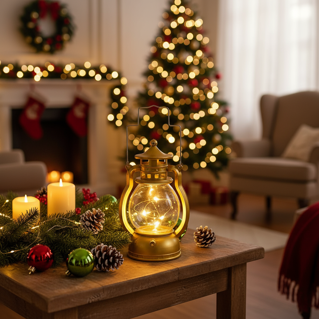 Vintage Laterne | Dekorative Gartenlaterne für Outdoor