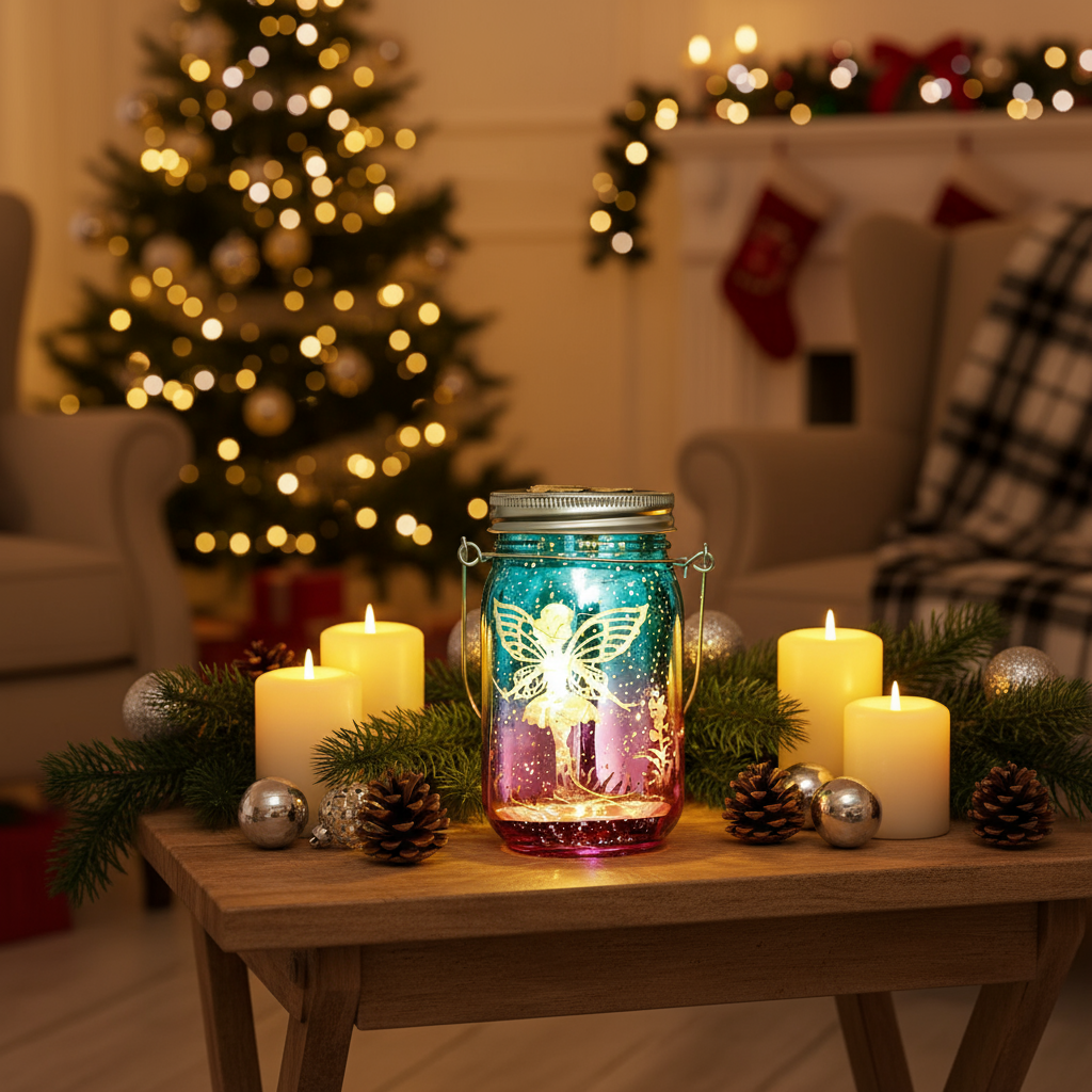 Solar Laterne Outdoor im Mason Jar | Solarlaterne für Garten