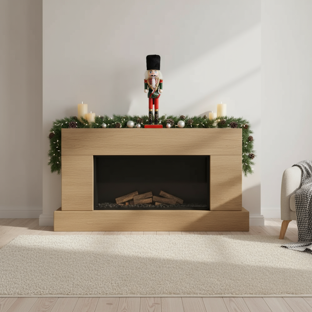 Nussknacker Soldat | Holzfigur Erzgebirge 30 cm Vintage