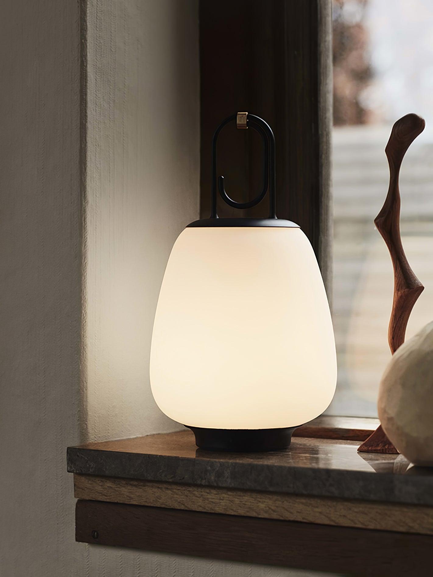 Elegante Tragbare Tischlampe mit USB-Aufladung – Kabellose LED Tischleuchte für Innen- und Außenbereich-6