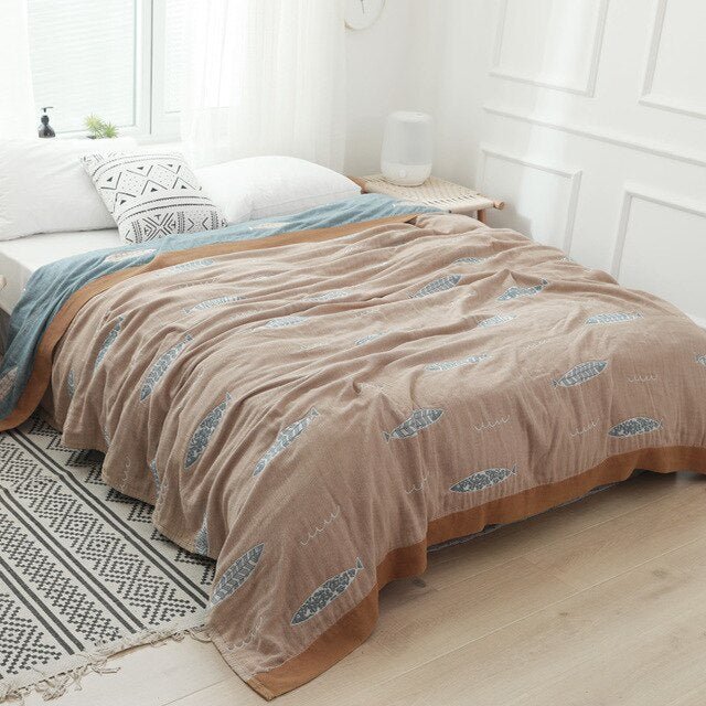 Premium-Baumwolldecke Beige | Elegante Wolldecke für Zuhause 33