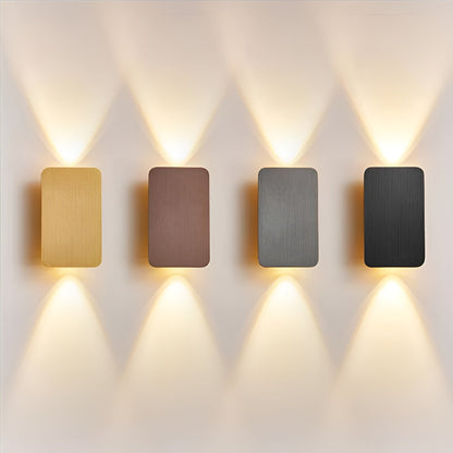 Rechteckige LED-Wandleuchte | Moderne Wandlampe Innen 1