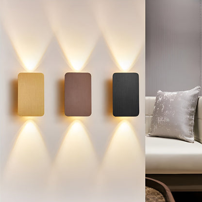 Rechteckige LED-Wandleuchte | Moderne Wandlampe Innen 2