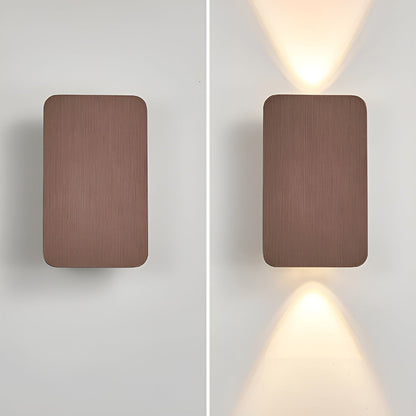 Rechteckige LED-Wandleuchte | Moderne Wandlampe Innen 7