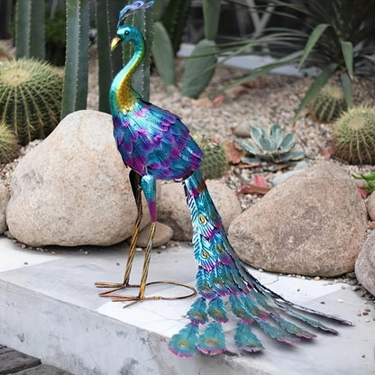 RegalFeather | Pfauenskulptur für den Garten 5