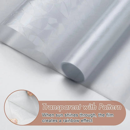 Regenbogen Fensterfolie | Statisch Haftende Sichtschutzfolie 4