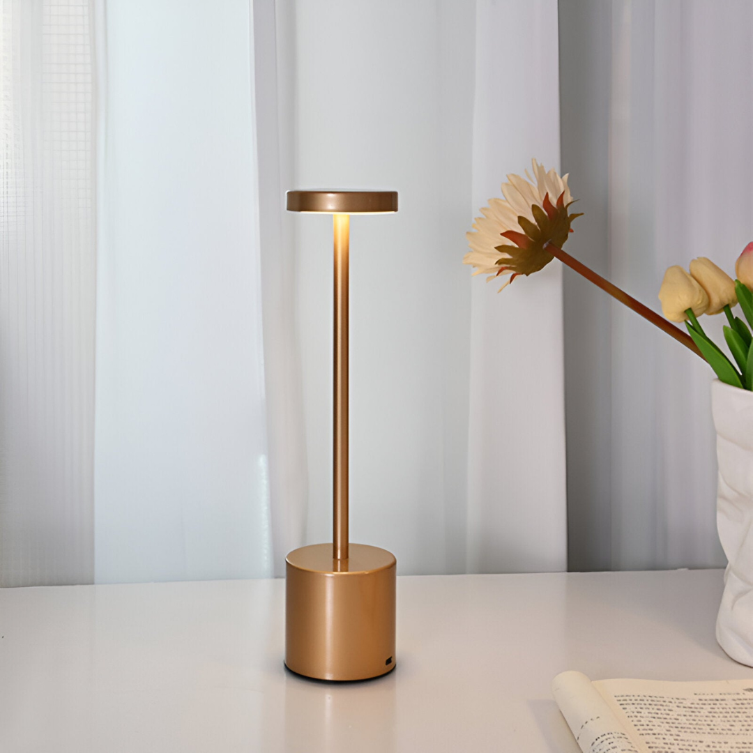 Retro Akku Tischlampe | Dimmbar Kabellose Tischleuchte 4