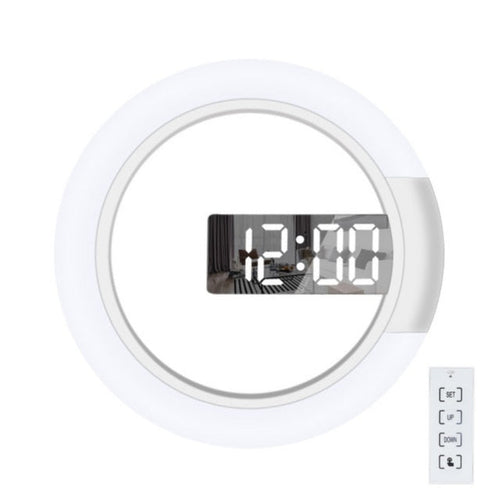 RingLite | Wanduhr Modern Weiß 30,5 cm Aluminium 0
