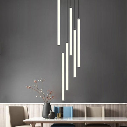 Rod Pendelleuchte Schwarz | Moderne Hängelampe für Esszimmer 4