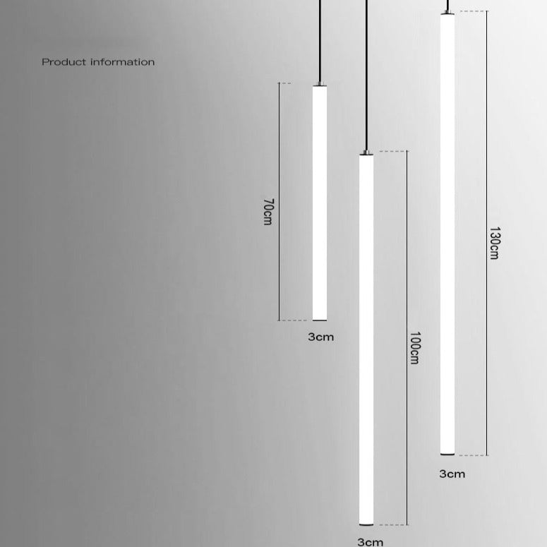 Rod Pendelleuchte Schwarz | Moderne Hängelampe für Esszimmer 6