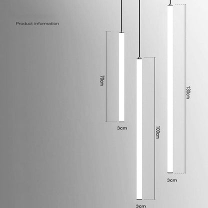 Rod Pendelleuchte Schwarz | Moderne Hängelampe für Esszimmer 6