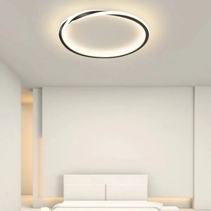 Runde LED-Deckenleuchte | Minimalistisches Design für Schlafzimmer 3