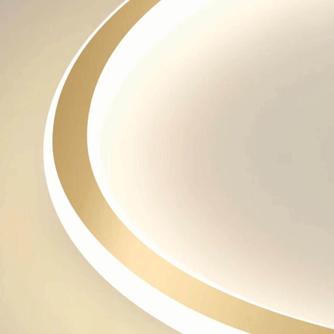 Runde LED-Deckenleuchte | Minimalistisches Design für Schlafzimmer 5