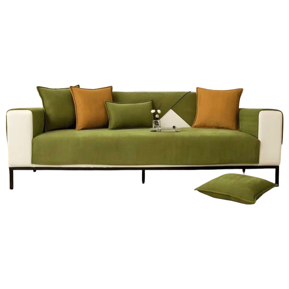 Rutschfester Sofabezug für L-Form | Couchschutz für Stil und Komfort 1