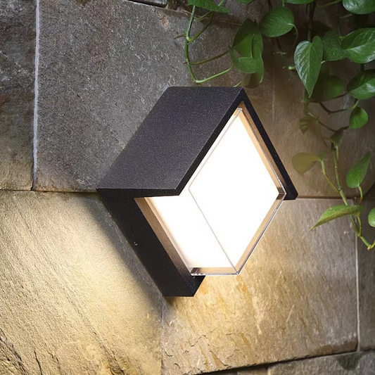 Elegante Außenwandleuchte mit Bewegungsmelder und IP65 Wasserdichtigkeit | LED Wandleuchte für Garten und Terrasse-1