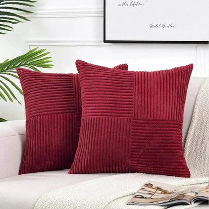 Samt-Kissenbezüge | Luxuriöse Dekokissen für Sofa und Bett 9
