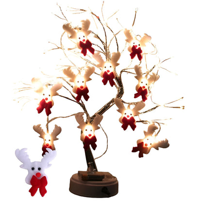 Schneemann Lichterkette | LED Weihnachtsbeleuchtung Außen 6