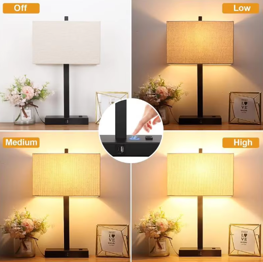 SimpLume | Retro Touch Dimmable Table Lamp