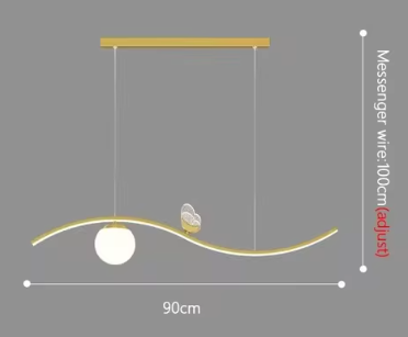 SkyWing | LED modernes Licht skandinavisch