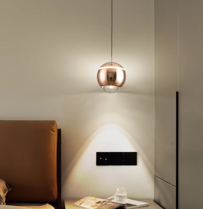 LumoNova | Moderne LED-Pendelleuchte– Aluminium, 3-Farb-Option, 90-240V