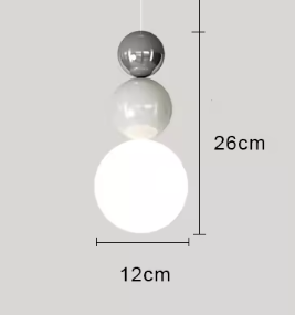 Lumea_2 | Moderne LED-Hängeleuchte – G9-Fassung, Wandmontage, 110V-220V