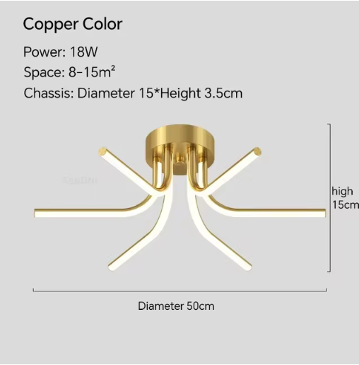 Luxora | Moderne LED-Deckenleuchte