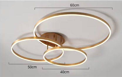 LustraRing | LED-Kronleuchter mit rundem Kreis