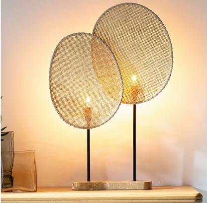 RattanLoom | Steh- und Deckenlampe aus Rattangeflecht