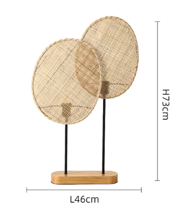 RattanLoom | Steh- und Deckenlampe aus Rattangeflecht