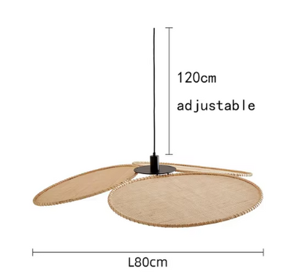 RattanLoom | Steh- und Deckenlampe aus Rattangeflecht