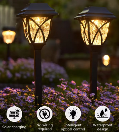 LumiPath | Solar LED Gartenleuchte – Wetterfest, Kabellos & Energieeffizient