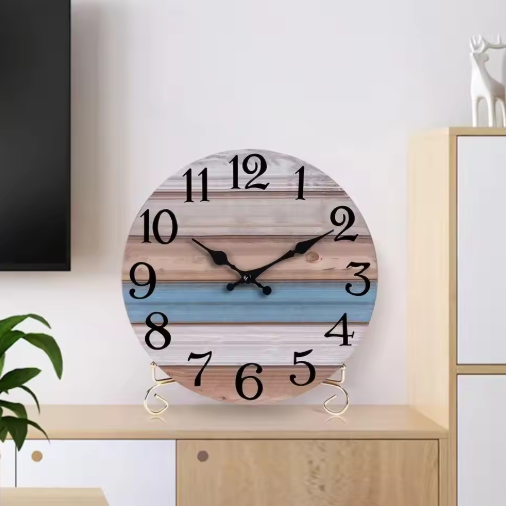 TimberTime | Rustic wooden wall clock