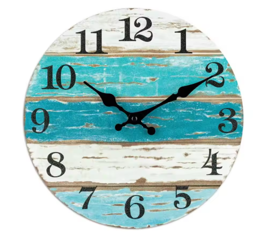TimberTime | Rustic wooden wall clock