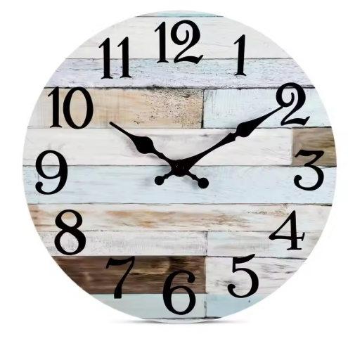 TimberTime | Rustic wooden wall clock
