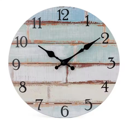 TimberTime | Rustic wooden wall clock